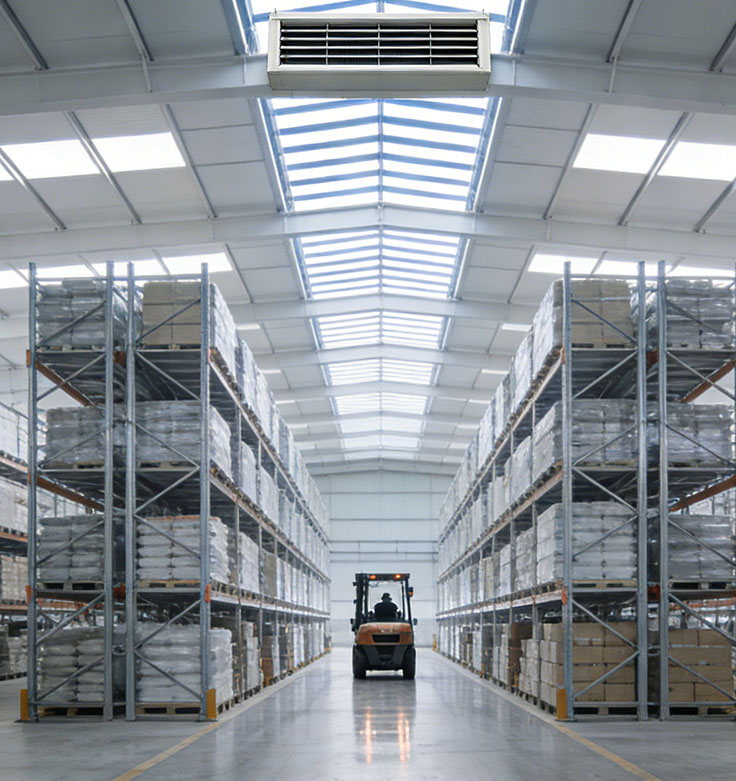Intelligent Ventilation & Lighting Solutions for Logistics & Warehousing Centers
